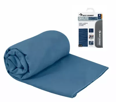 Полотенце DryLite Towel от Sea to Summit, S – Серый