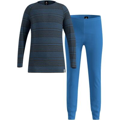 Комплект Odlo Active Warm Jr, Nebulas Blue-black