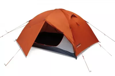 Палатка Pinguin Gemini 150 Extreme 2+1 (На 2 особи) – Оранжевый