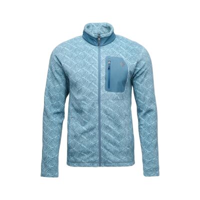 Кофта флисовая мужская Black Diamond M Rift FZ Fleece Jacket, Granola/Pine Smoke