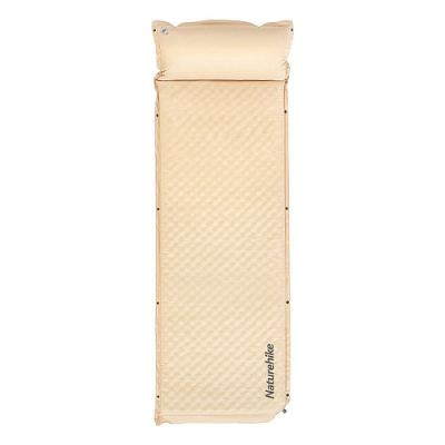 Килимок туристичний Naturehike CNK2300DZ014 із подушкою самонадувний 192x65x3 см бежевий