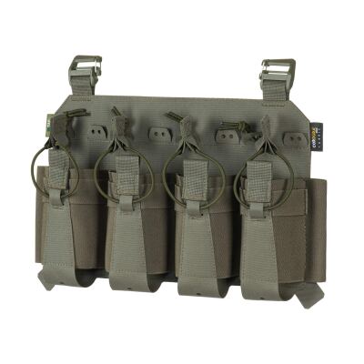 Передня панель M-Tac для плитоноски Cuirass QRS XL на 4 магазини, Ranger Green