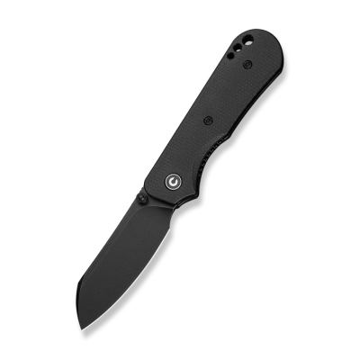 Ніж складаний Civivi Crabby Чорний 14C28N Micarta