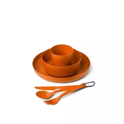 Набор посуды Sea to Summit Camp Dinnerware Set с Mesh Sack 0.355 мл – Оранжевый