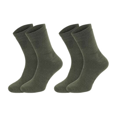 Шкарпетки трекінгові Sturm Mil-Tec "Merino Socks" (2 пари) Olive