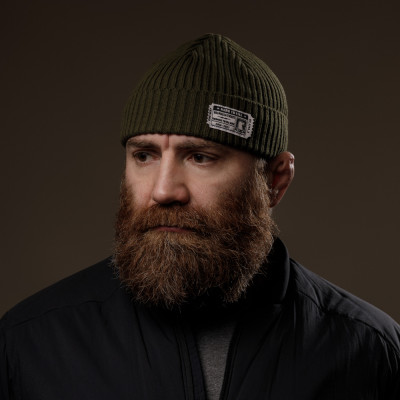 Шапка-біні R3ICH Valhalla ticket. One size. Олива