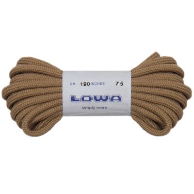 Шнурки LOWA Zephyr 190 cm, койот