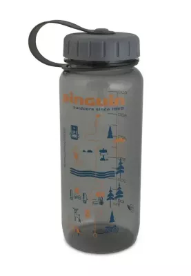Фляга Pinguin Tritan Slim Bottle, 0, 65 л – Темно-сіра
