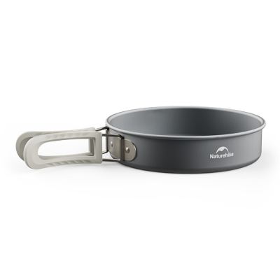 Patelnia ze składanym uchwytem Naturehike CNK2450CF010, 17,5 cm, aluminium