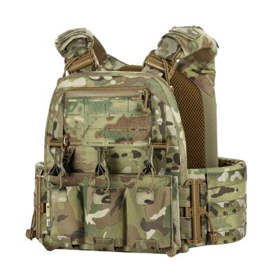 M-Tac плитоноска Cuirass FAST Elite з камербандами 2-го класу захисту під бронеплити розміру M, Мультикам