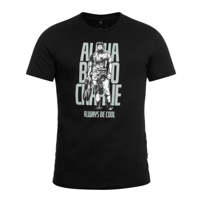 Футболка Helikon-Tex ABC Alfa Bravo Charlie. Чорний