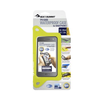 Гермочохол для телефону Sea to Summit TPU Guide W/P Case for Smartphones, 13 х 7 см, Lime
