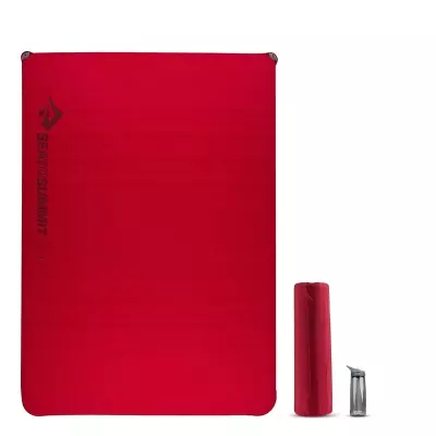 Самонадувной двухместный коврик Sea to Summit Comfort Plus Mat – Красный