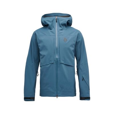 Мембранная мужская куртка Black Diamond M Factor Shell, Midnight Blue