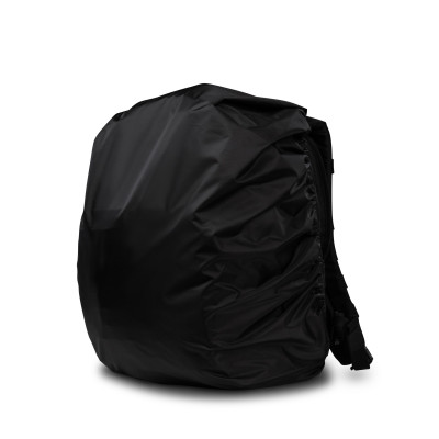 Дождевик-чехол на рюкзаках до 40 л, 100% полиэстер. Черный
