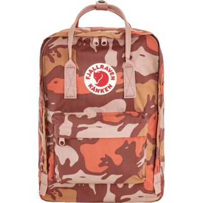 Рюкзак Fjällräven Kånken Graphics Laptop 15", Chalk Rose/Hidden Animals