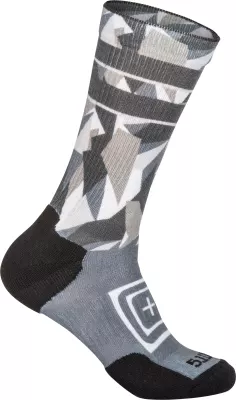 Шкарпетки "5.11 Tactical SOCK & AWE CREW DAZZLE" Cool Grey