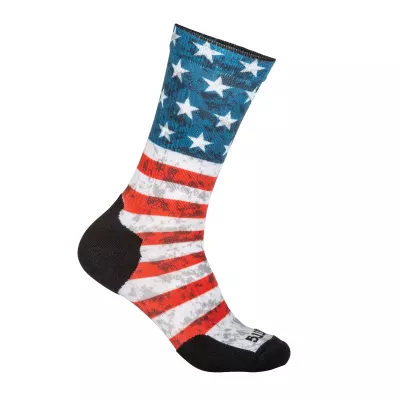 Носки "5.11 Tactical SOCK AND AWE CREW AF" Red