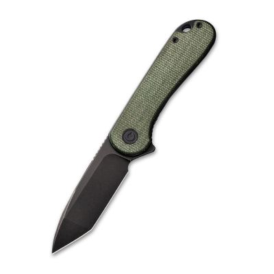 Ніж складаний Civivi Elementum D2 / Micarta Зелений