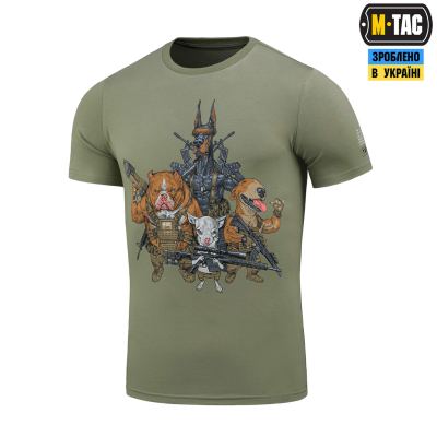 Футболка M-Tac Rex Team Light Олива, light Olive