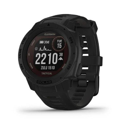 Смарт-часы Garmin Instinct Solar Tactical. Черный