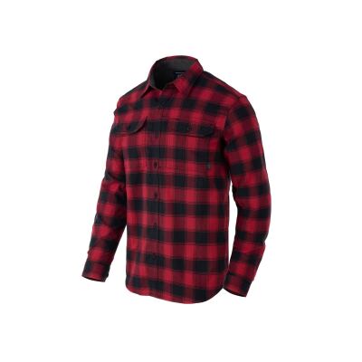 Сорочка Helikon-Tex Greyman, Coral Crimson Checkered