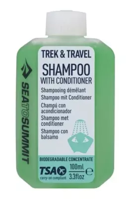Шампунь Sea to Summit Trek & Travel Pocket Conditioning Shampoo, 100 мл – Зелений