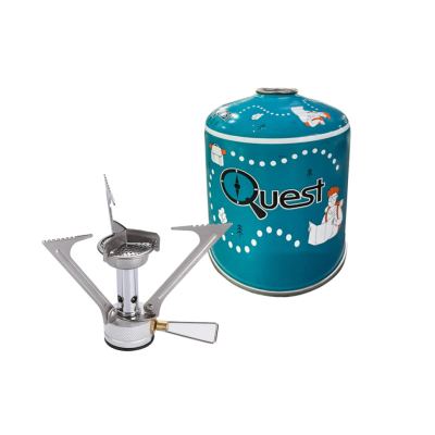 Набор Газовый п burner BRS-1 складной + Газовый баллон Quest 450г