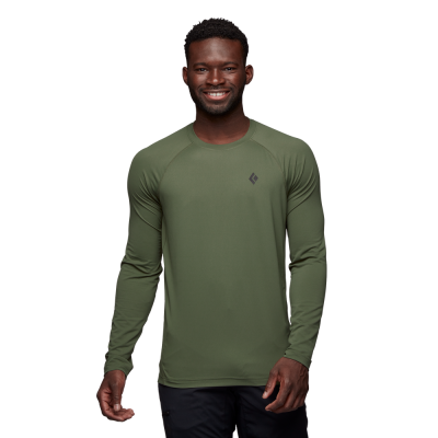 Футболка з довгим рукавом чоловіча Black Diamond M Alpenglow LS Crew, Tundra