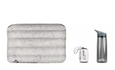 Надувна подушка Sea to Summit Aeros Down Pillow, Regular/Large/Deluxe – Сіра