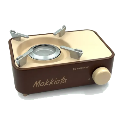 Портативна газова плитка Base Camp Camping Stove Mokkiata. Коричневий