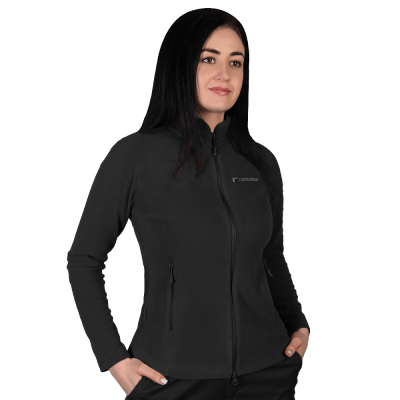 Флісова кофта Pani Meadow Logo Himatec 100 Чорна