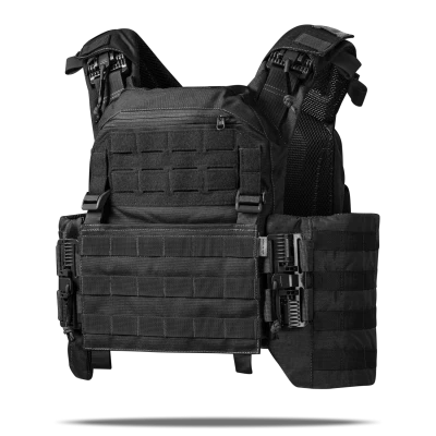 Плитоноска улучшенная (PRO) с увеличенными камербандами | под бронеплиты 25х30 см. Черный Плитоноска улучшенная (PRO) с увеличенными камербандами | под бронеплиты 25х30 см. Черный