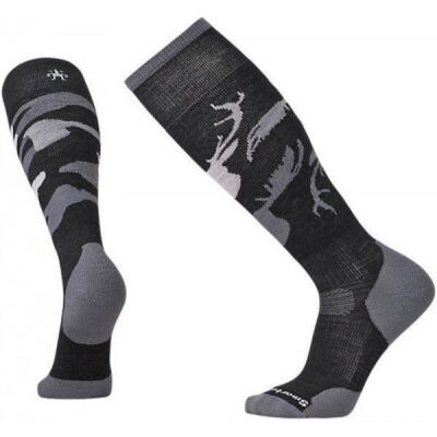 Шкарпетки чоловічі Smartwool PhD Slopestyle Light Revelstoke, Black