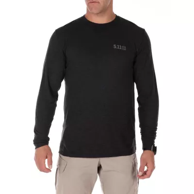 Реглан 5.11 Tactical "Triblend Legacy Long Sleeve Tee" Black Heather