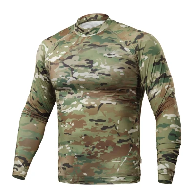 Рашгард тактический Raptor Rashguard Multicam. Slim fit, полиэстер Рашгард тактический Raptor Rashguard Multicam. Slim fit, полиэстер