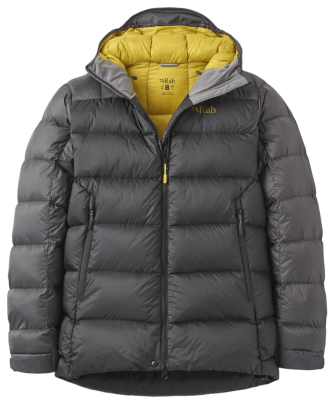 Мужской пуховик Rab Neutrino Pro Down Jacket, Black/Graphene