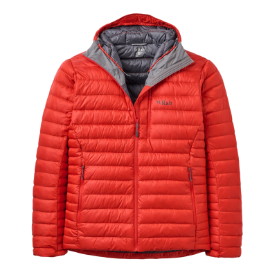 Чоловічий легкий пуховик Rab Microlight Alpine Hoody, Dark Horizon