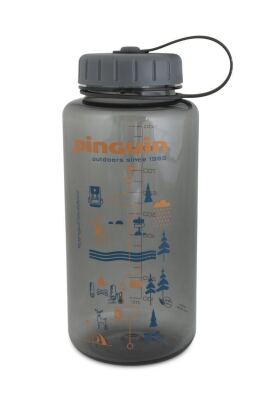 Фляга Pinguin Tritan Fat Bottle 2020 BPA-free, 1.0 л, Grey