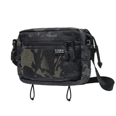 Сумка міська тактична M3 A.T.A.K.A. Cordura 500D. Чорний мультикам