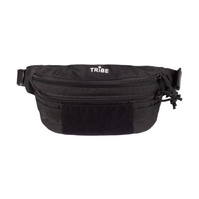 Сумка поясна Tribe Organiser Bag Velcro 3 л, Чорна