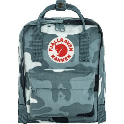 Рюкзак Fjällräven Kånken Graphics Mini, Nimbus Blue/Hidden Animals
