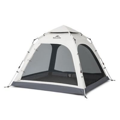Палатка на четырёх человек автоматическая Naturehike Ango CNK2550WS010, серая
