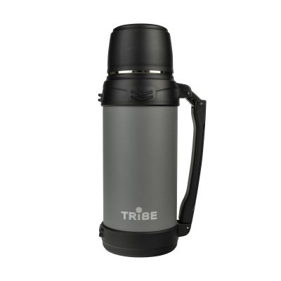 Термос Tribe Family line 2 л, Сірий