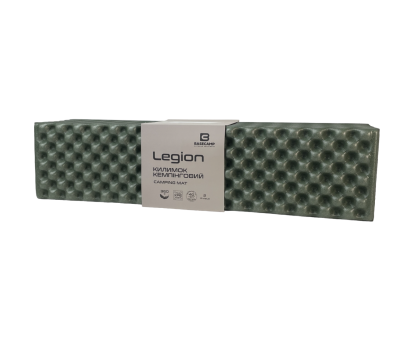 Коврик кемпинговый, каремат Base Camp Legion NEW XPE, 185х55х1.5 см, Olive Green