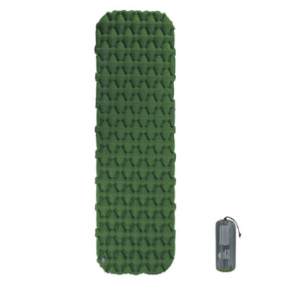 Килимок надувний Naturehike FC-10 65 мм. Зелений