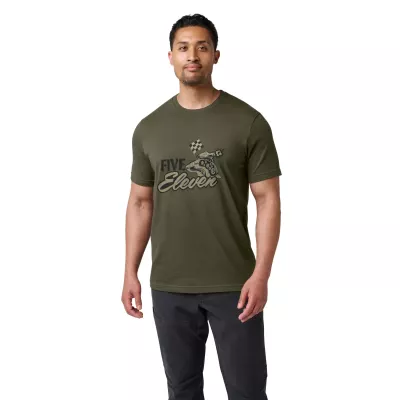 Футболка з малюнком "5.11 Tactical® Battle Rattle Tank" RANGER GREEN