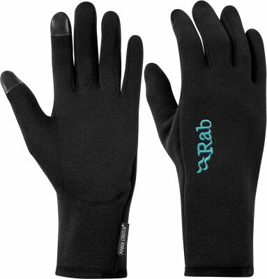 Перчатки Rab Power Stretch Contact Glove Wmns, Black