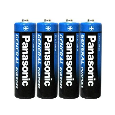 Батарейка ААА Panasonic R3 Power 1.5V, сольова