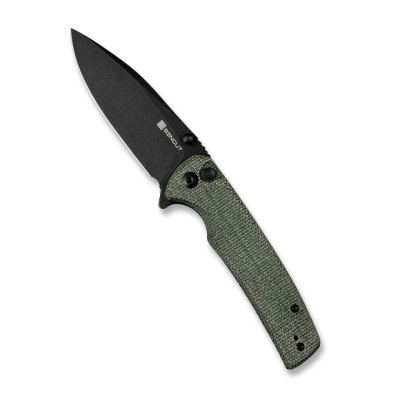 Ніж складаний Sencut Sachse Зелений Micarta 9Cr18MoV